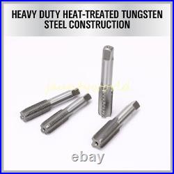 110PCS withCase Tap and Die Combination Set Tungsten Steel Titanium METRIC Tools