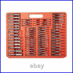 110 Piece Metric Bearing Steel Tap and Die Set with Carrying Case