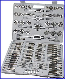 110 Piece Tap and Die Set(Metric)Threading Tool Set with Storage Case Metric T