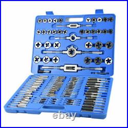 110pcs Threading Tap Die Kit Die Wrench and Thread Tap Set M2-M18 Metric