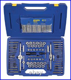 117 Pc. Machine Screw / Fractional / Metric Tap & Hex Die and Drill Bit Deluxe