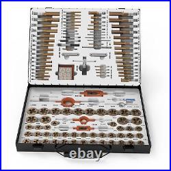 131PCS Sae and Metric Coated Bearing Steel Tap and Die Rethreading Kit