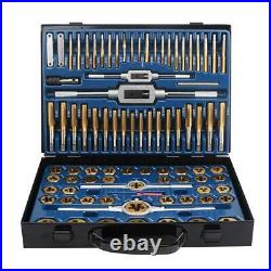 2023 86pcs Tap Die M3-M16 Metric Thread Combination Threading Hand Tool Sets