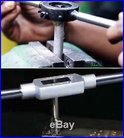 32pcs Tap and Die Sets Metric Hardened Steel Thread Cutting Edge Tool Kit M3-M12