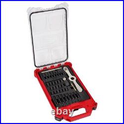 38PC Metric Tap & Die PACKOUTT Set with Hex-LOKT 2-in-1 Handle New