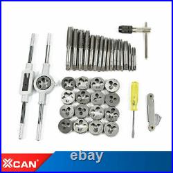 40pcs Tap Die Set Metric/Imperial Wrench Die Kit And Thread Tap For Metalworking