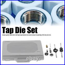 45Pcs Tap Die Set With Fine/55°Cylindrical Pipe Threads Hardware Metric System