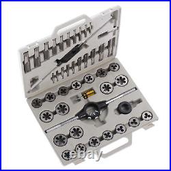 45Pcs Tap Die Set With Fine/55°Cylindrical Pipe Threads Hardware Metric System