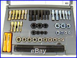 48pc Rethreading Set by Lang Tool made in USA Free Case when tap and die won't