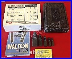 50205 Pipe & Bolt Extractor Set Walton Reps 1/8-3/4 Pipe 3/8-1-1/4 Bolt USA