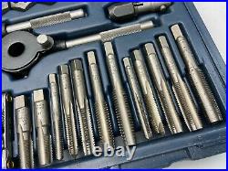 50pc Classic Craftsman Metric & SAE Tap & Die Set (ALL Sizes Present) USA MADE