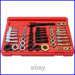 53 Piece Rethreading Kit, 19 Taps, 32 Dies and 2 Thread Files, Made in USA
