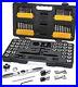 77Piece Ratcheting Tap and Die Set SAE/Metric Works on Round and Hex Shaped Dies