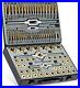 86Pc Tap and Die Set in SAE and Metric Titanium Coated Steel Tap Set and Die T