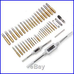86pc Tap and Die Combination Set Tungsten Steel Titanium SAE AND METRIC Tools