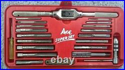 Ace Super Hex 41 pcs Metric Tap & Die Set #6312 by Hanson Made in USA