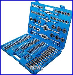 BGS 1900 Tap and Die Set M2 M18 110 pcs. Size M18, Silver