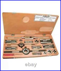 BRAND NEW HEAVY DUTY METRIC TAP AND DIE SET 06MM TO 18MM- METRIC COMPLETE Box