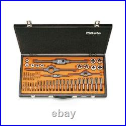 Beta Tools 446/C48 48pc Metric Tap & Die Set (M3-20) + Accessories 004460057