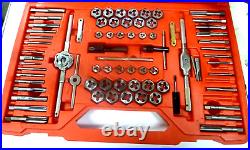 Blackhawk-Proto 76Pcs. FRACTional/Metric Tap&Die Set- 68768, (4 TAPS MISSIng)