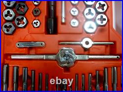 Blackhawk-Proto 76Pcs. FRACTional/Metric Tap&Die Set- 68768, (4 TAPS MISSIng)