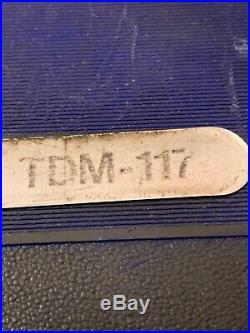 Blue Point Metric Tap & Die Set TDM-117 USA made