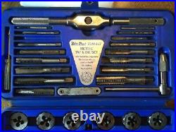 Blue Point Metric Tap & Die TDM-117 Set with case. Used