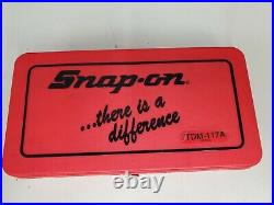 Brand New Snap On Tools # Tdm-117a Tap And Die Set Free Ship