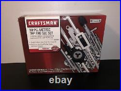 Craftsman 39 pc. Metric Tap and Die Set 52383 New in Box