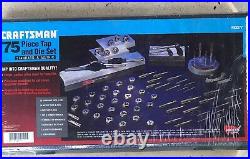 Craftsman 75-pc Tap And Die Set SAE And Metric 52377 USA Made From 1995 NOS