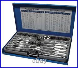 Fractional Tap & Hex Die Set, 24-Pc. Century Drill and Tool Co