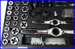 GEARWRENCH 114 Pc. Ratcheting Tap and Die Set, SAE/Metric 82812