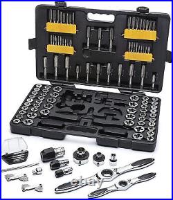 GEARWRENCH 114 Pc. SAE/Metric Ratcheting Tap and Die Set B82812