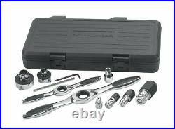 GEARWRENCH 11 Pc. Ratcheting Tap and Die Drive Tool Set 82807