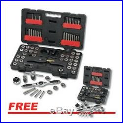 GEARWRENCH 3887TD SAE/Metric Ratcheting Tap and Die Drive Tool Set withFREE Metric