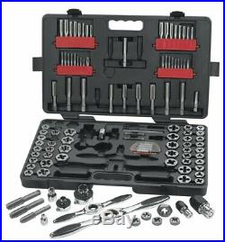 GearWrench 114PC 82812 Ratcheting Tap and Die Drive Tool Set SAE/Metric