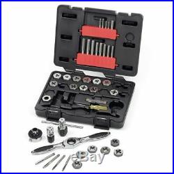 GearWrench METRIC RATCHETING TAP & DIE SET 3886 40Pieces Spring-Loaded Cap