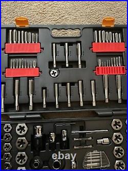 Gearwrench 114pc Large SAE & Metric Ratcheting Tap & Die Set to 3/4 & 18mm 82812
