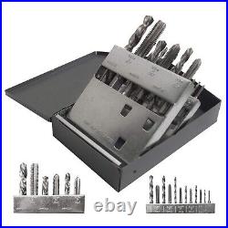 Gyros 18 Piece Metric Tap and Drill Bit Set High Speed Steel 118 Degree