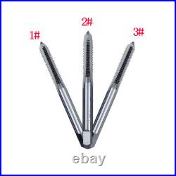 HSS Metric 3 Piece Tap Taper 2nd Plug 3rd bottoming 1st 3 pieces