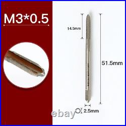 Hand/Machine Taps HSS Metric M2 M2.5 M3 M4 M5 -M12 For Iron Plate/Aluminum Alloy