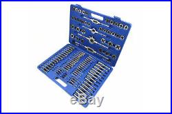 Handle Hand Tools 110pcs Tap and Die Set Screw Thread Metric Wrench Taper Wrench