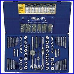 IRWIN Tap And Die Set with Drill Bits, Machine ScrewithSAE/Metric, 117-Piece 2637