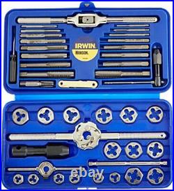 IRWIN Tools Metric Tap and Hex Die Set 41-Piece 26317