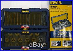 Irwin 4935062 41 Piece PTS Fractional Plug Tap and Die Set USA & China