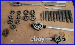 Irwin Hanson 97312 Metric Tap and Die Set 28 Pieces 14mm 24mm NO CASE