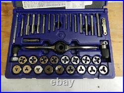 Irwin Hanson Metric 40 Piece Tap Die and PTS Drive Tool Set 1835092