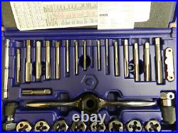 Irwin Hanson Metric 40 Piece Tap Die and PTS Drive Tool Set 1835092