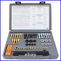Lang 48-Piece SAE and Metric Thread Restorer Kit 971 New