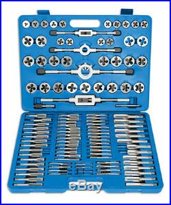 Laser Tools 4554 Metric Tap & Die Set 110pc Alloy Steel